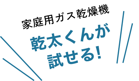 乾太くんが試せる